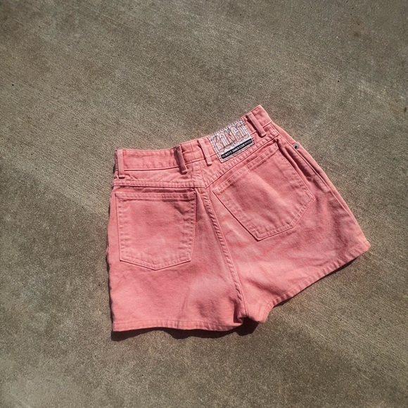 Women's Peach BONGO Denim Shorts - Picture 2 of 3